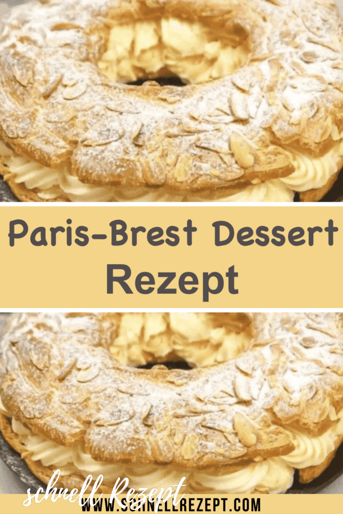, Paris-Brest Dessert rezept