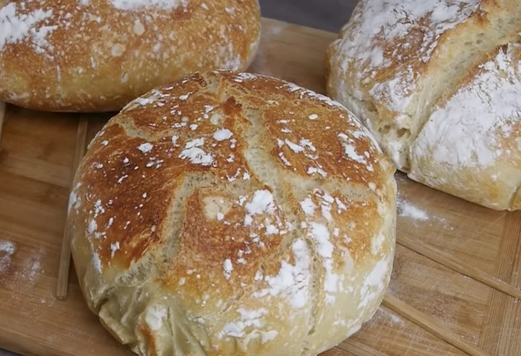 , Sauerteig-Brot ohne Kneten