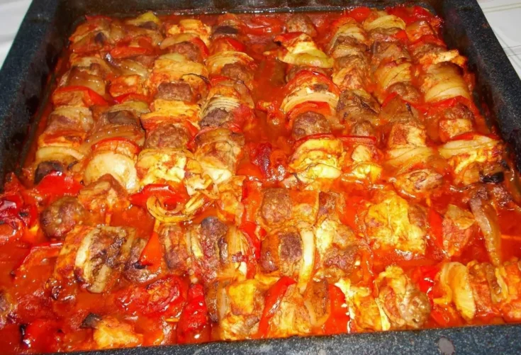 Ofen-Schaschlik-Rezept
