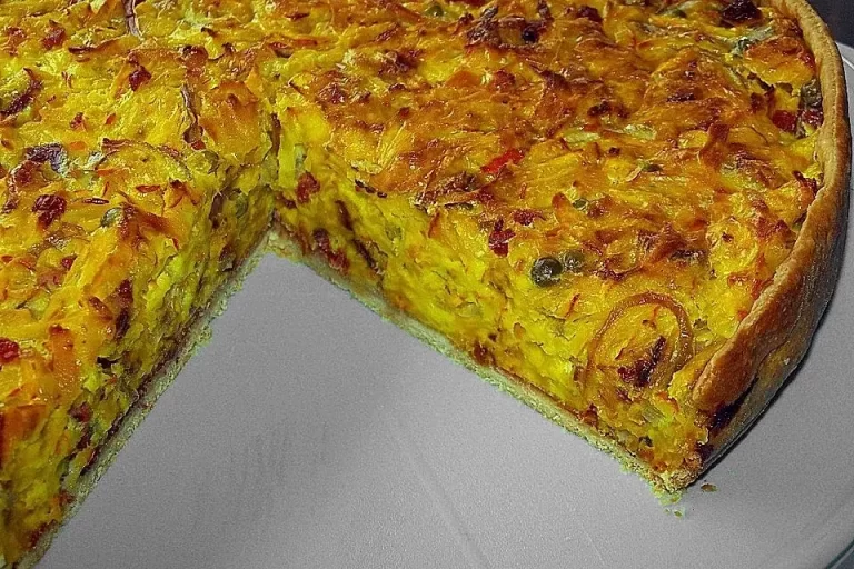 Herzhafte Kürbis-Quiche - perfekt für den Herbst!