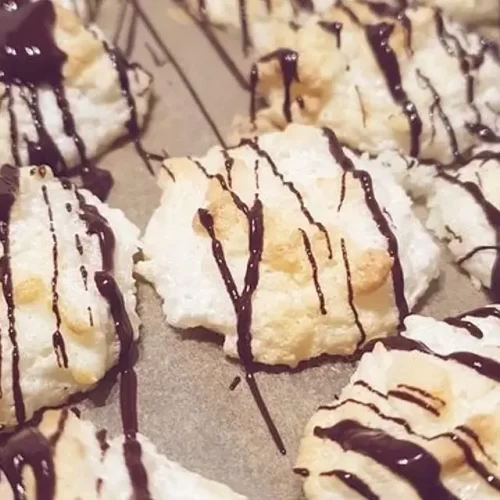 Saftige Kokosmakronen Rezept - Schnelle Gerichte für jeden Tag