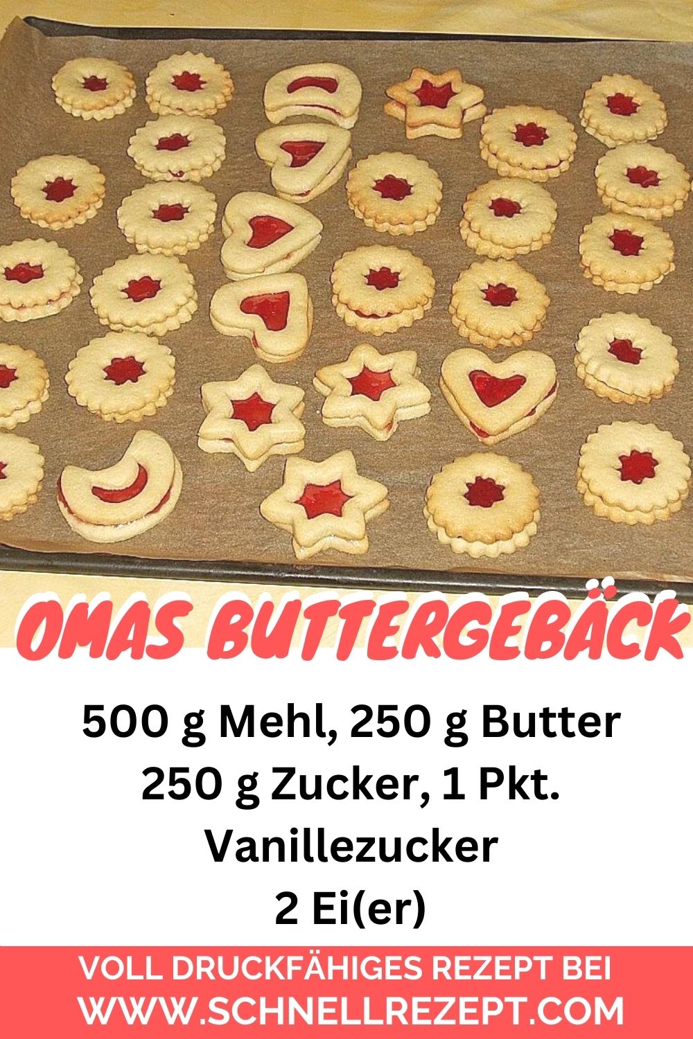 Omas Buttergebäck - Schnelle Rezepte