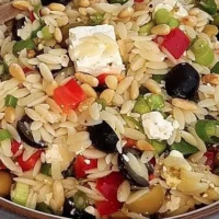 , Griechischer Kritharaki-Salat Rezept