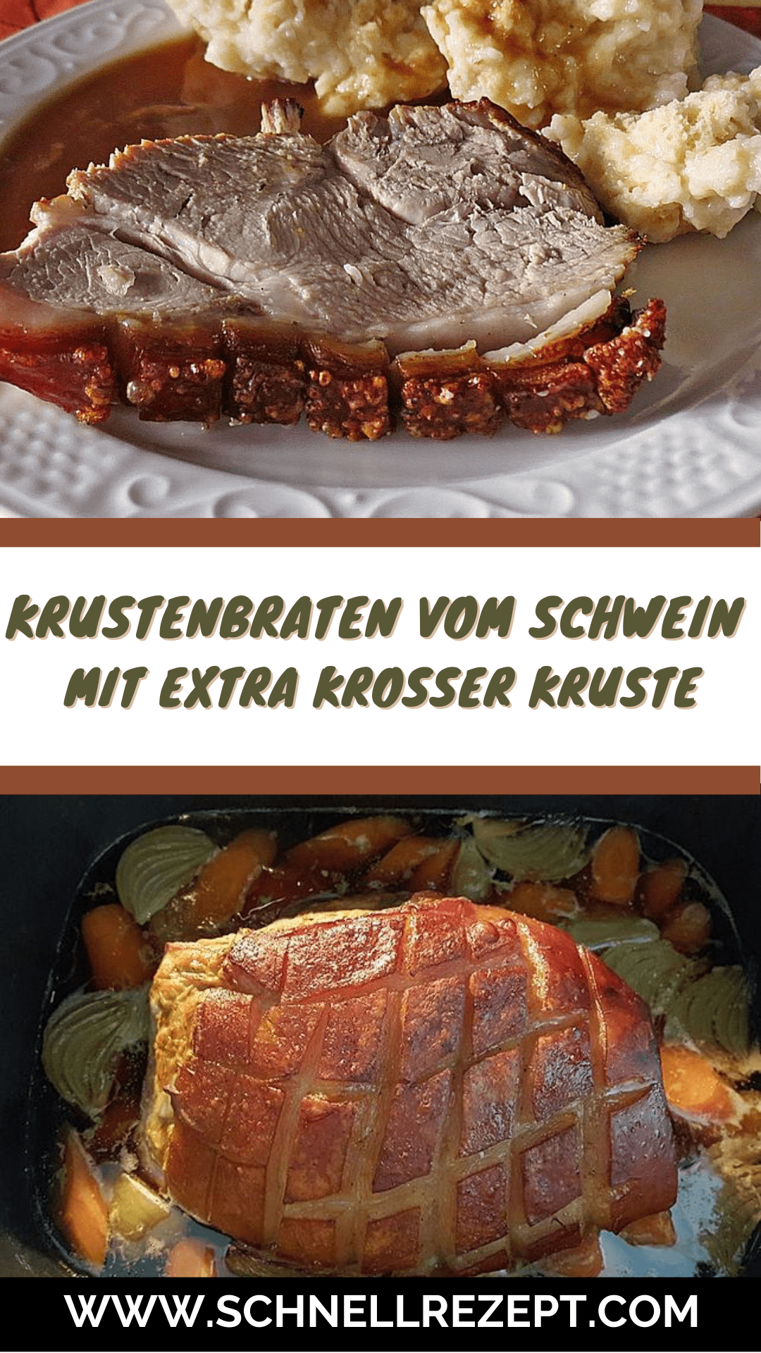 Krustenbraten vom Schwein mit extra krosser Kruste - Schnelle Rezepte