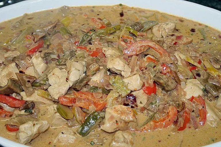 Hühnchen Stroganoff Rezept