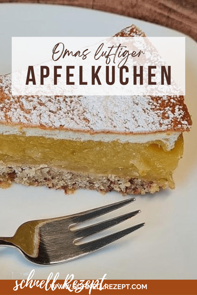 , Omas luftiger Apfelkuchen