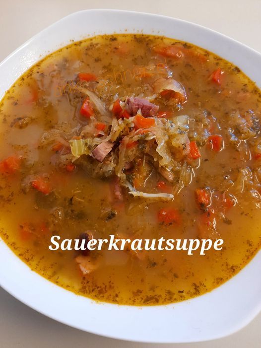 , Sauerkrautsuppe á la Anke