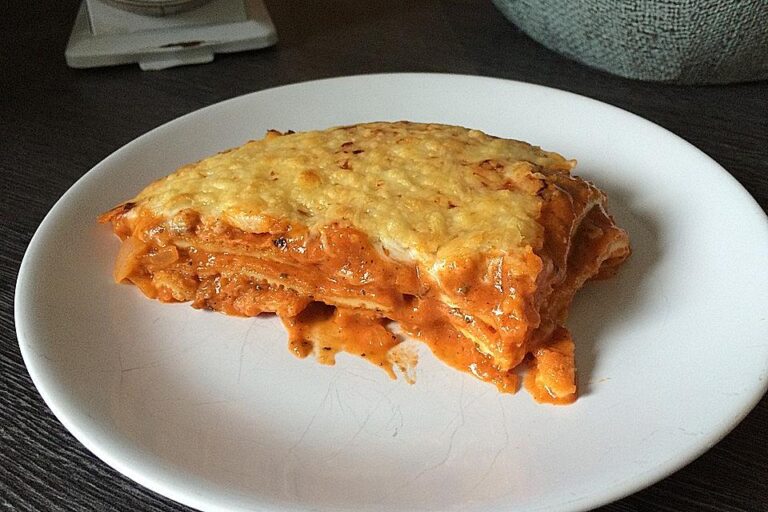 Eierlasagne ohne Nudeln