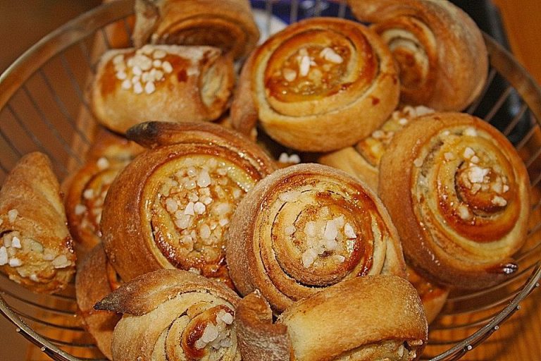 Schwedische Zimtschnecken – Kanelbullar