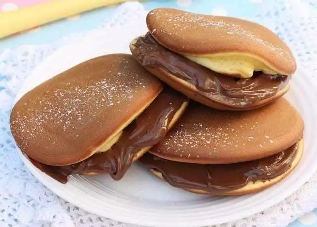Pfannkuchen mit nutella