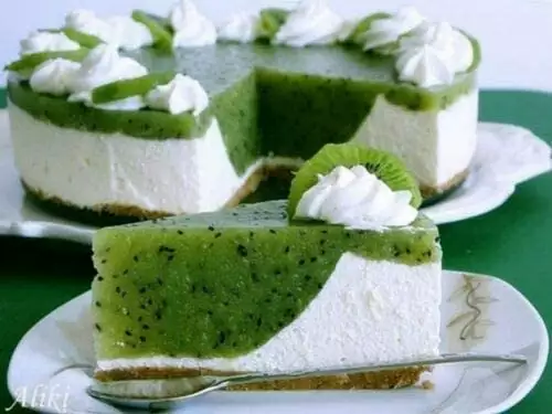 Kiwi-Torte ohne Backen