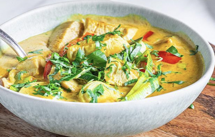 Hähnchen Curry Lauch Suppe Rezept