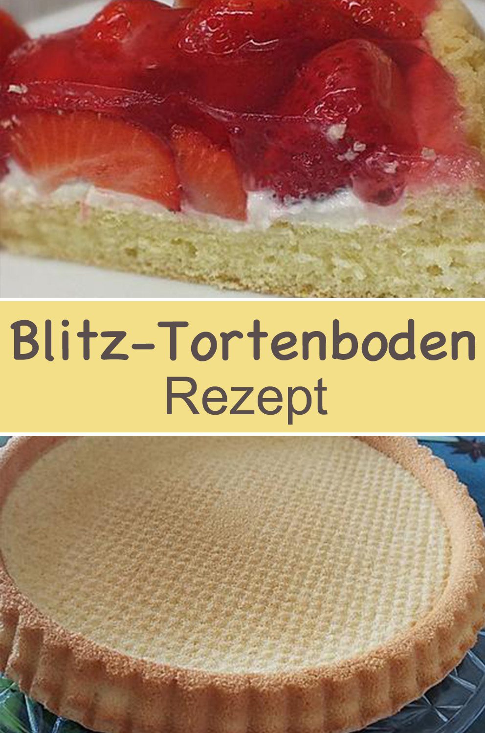 Blitz-Tortenboden - Schnelle Gerichte für jeden Tag