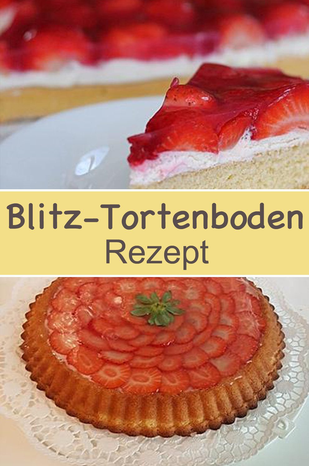 Blitz-Tortenboden - Schnelle Gerichte für jeden Tag