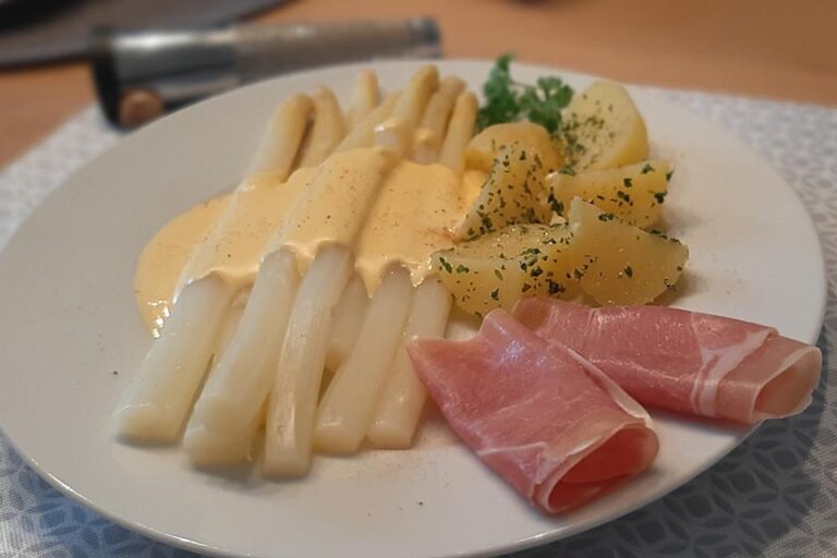 Spargel aus dem Ofen