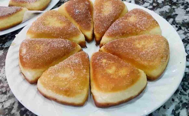 QUARKFÄCHER MIT ZIMTZUCKER AUS DER PFANNE