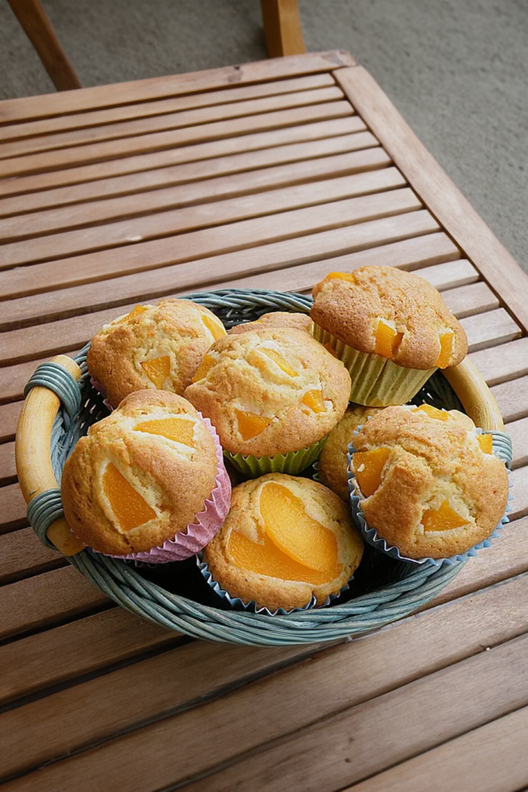 Aprikosen Muffins - Schnelle Rezepte