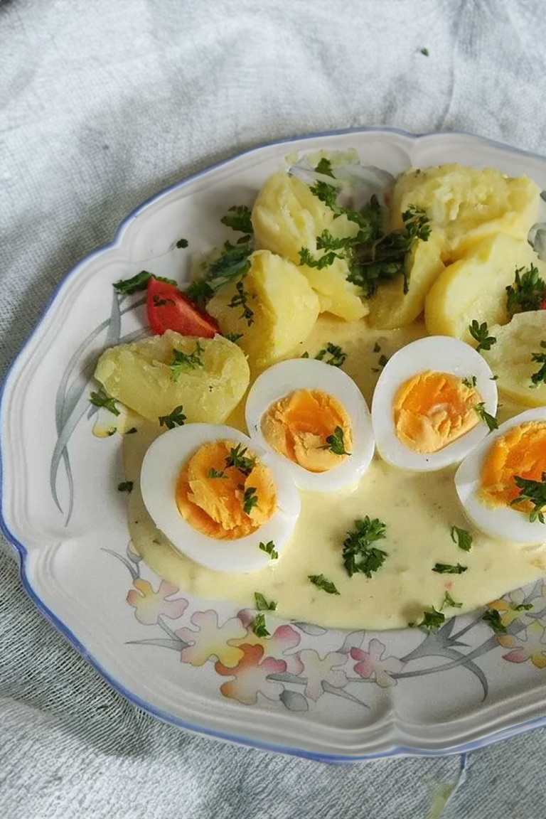Eier in Senfsauce Rezept - Schnell Rezepte