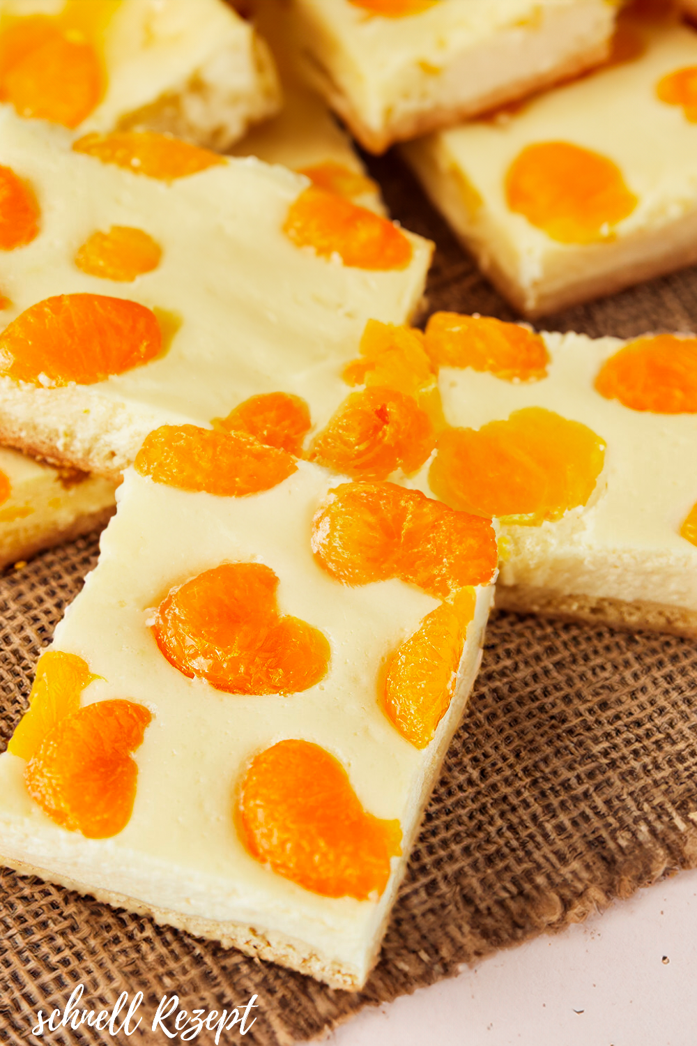 Mandarinen-Käse-Kuchen: Ein Gaumenschmaus - Schnelle Rezepte