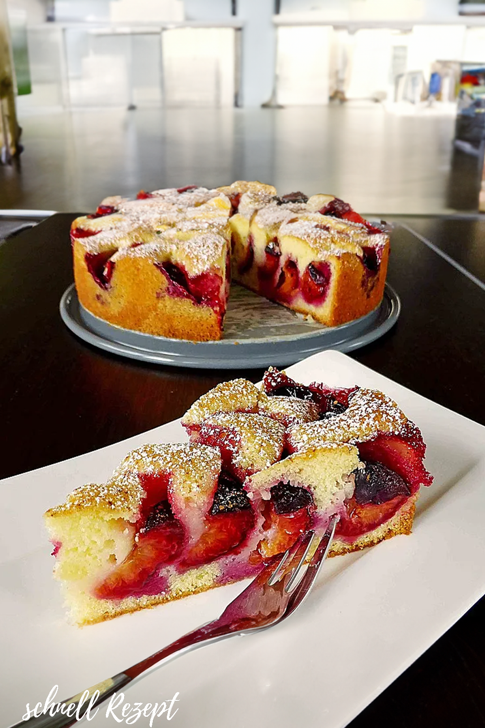 Pflaumenkuchen nach Oma Mia - Schnelle Rezepte