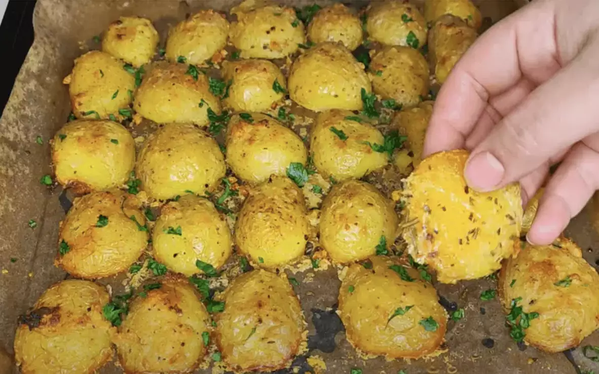 Parmesan Ofenkartoffeln