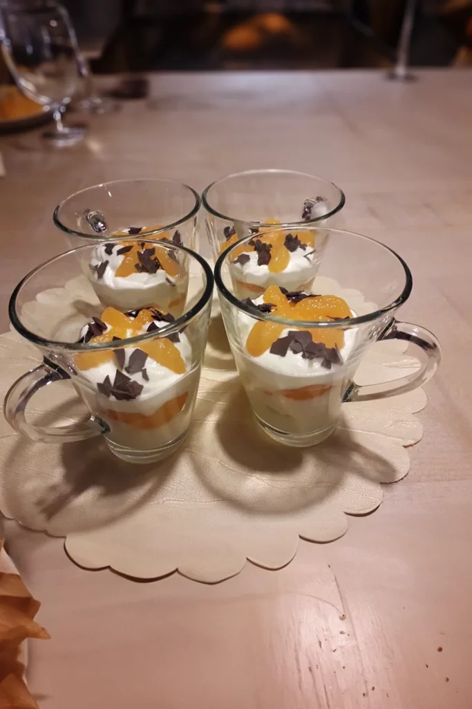 , Schnelles Mandarinen &#8211; Quark &#8211; Dessert