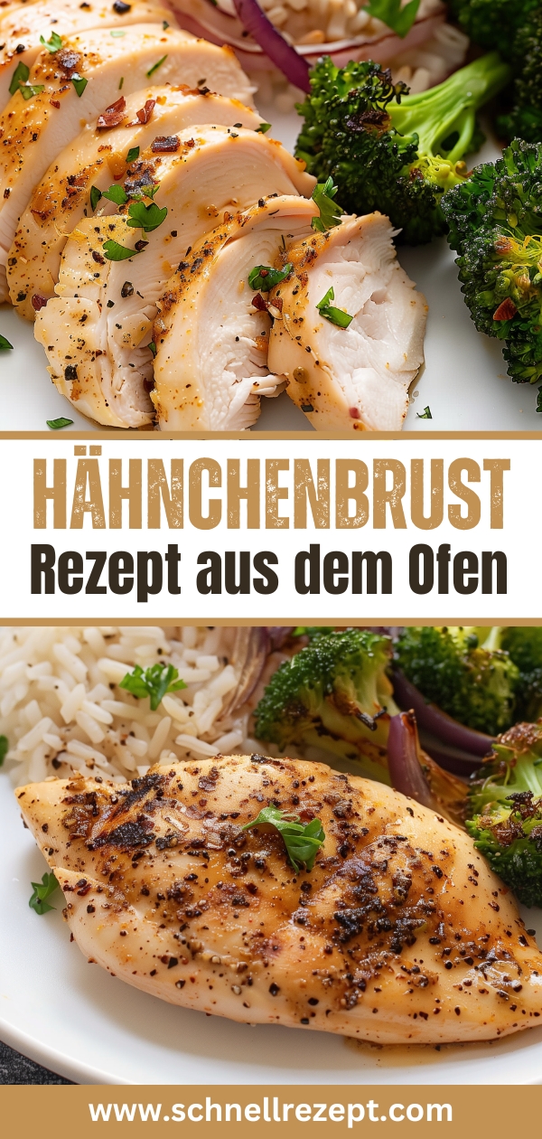 Hähnchenbrust Rezept aus dem Ofen - Schnelle Rezepte Hähnchenbrust Rezept aus dem Ofen - Schnelle Rezepte