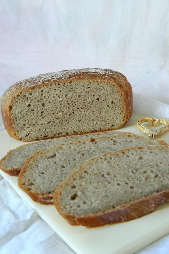 , Sauerteig-Brot ohne Kneten