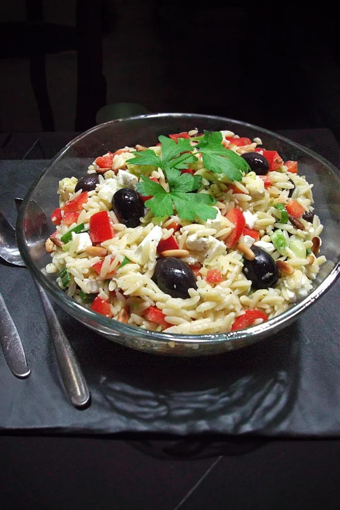 , Griechischer Kritharaki-Salat Rezept