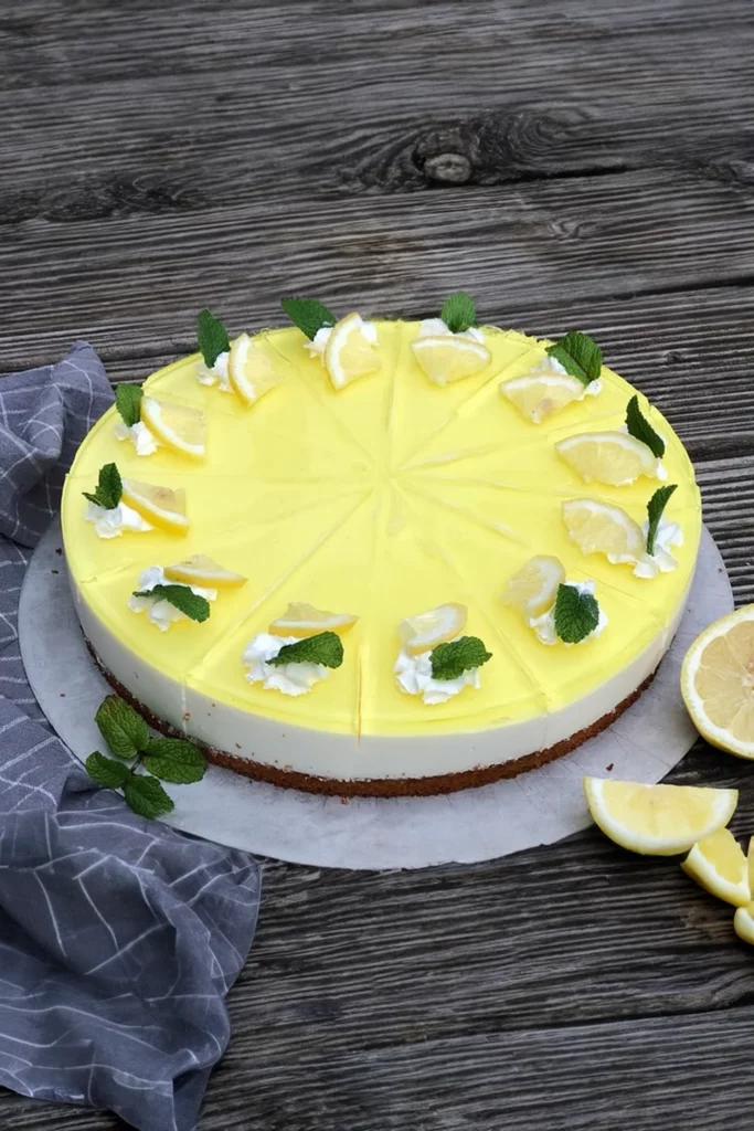 , Zitronen Joghurt Torte