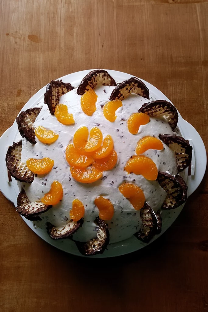, Schokokuss Mandarinen Torte