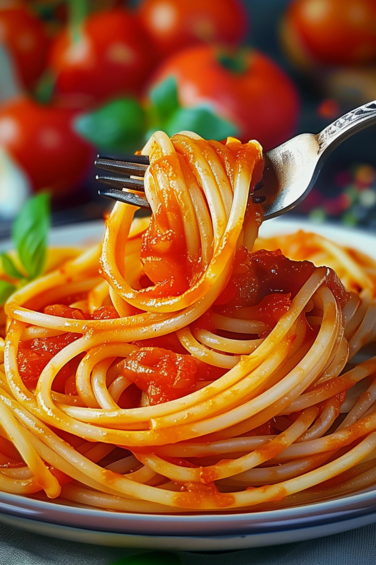 Spaghetti mit Tomatensoße à la Miracoli