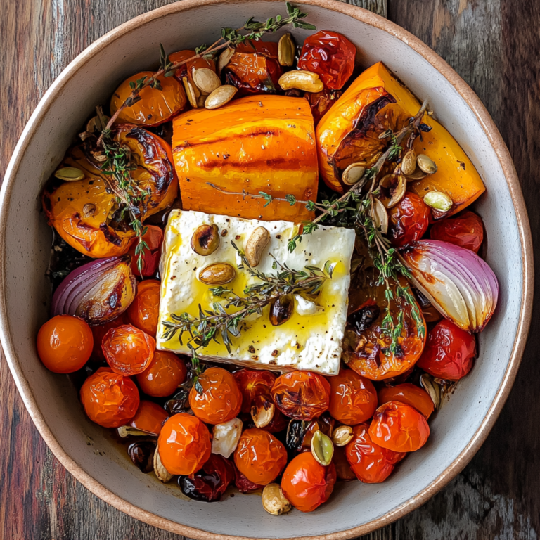 Ofenkürbis mit Feta – Einfach lecker gebackener Hokkaido-Kürbis