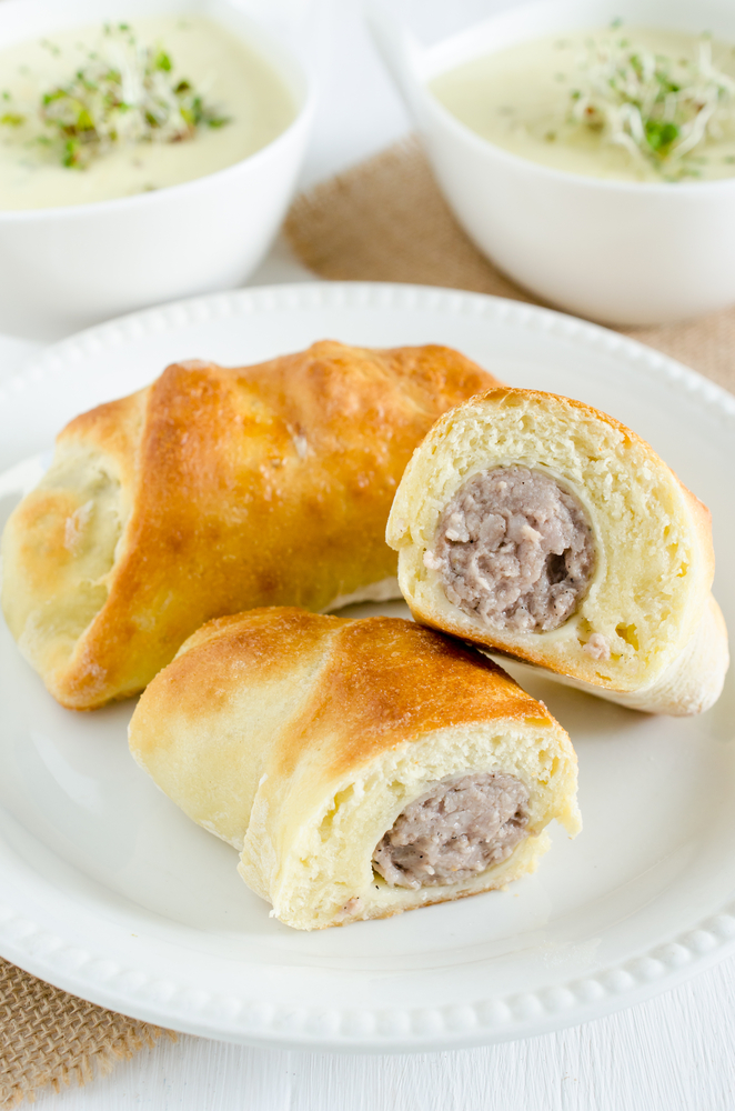 Sausage & Cream Cheese Crescents