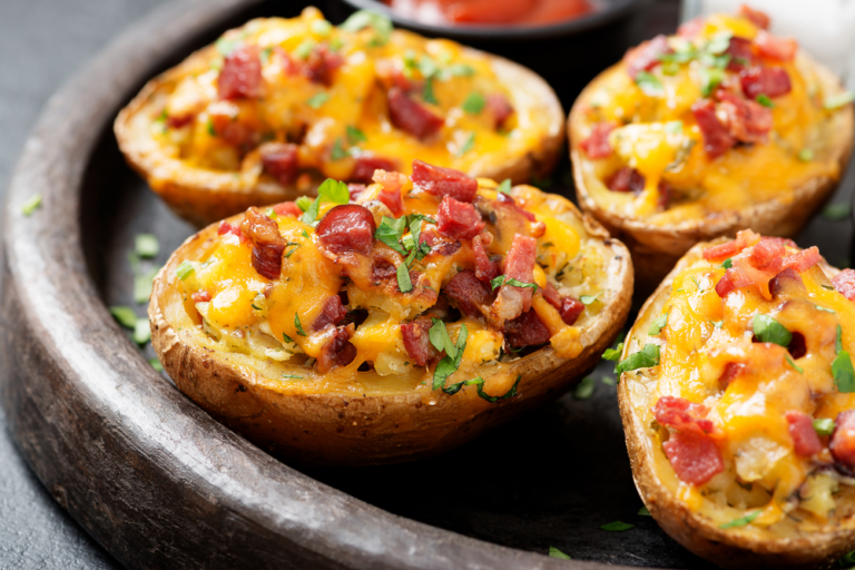 Oven Baked Baked Potato Slices