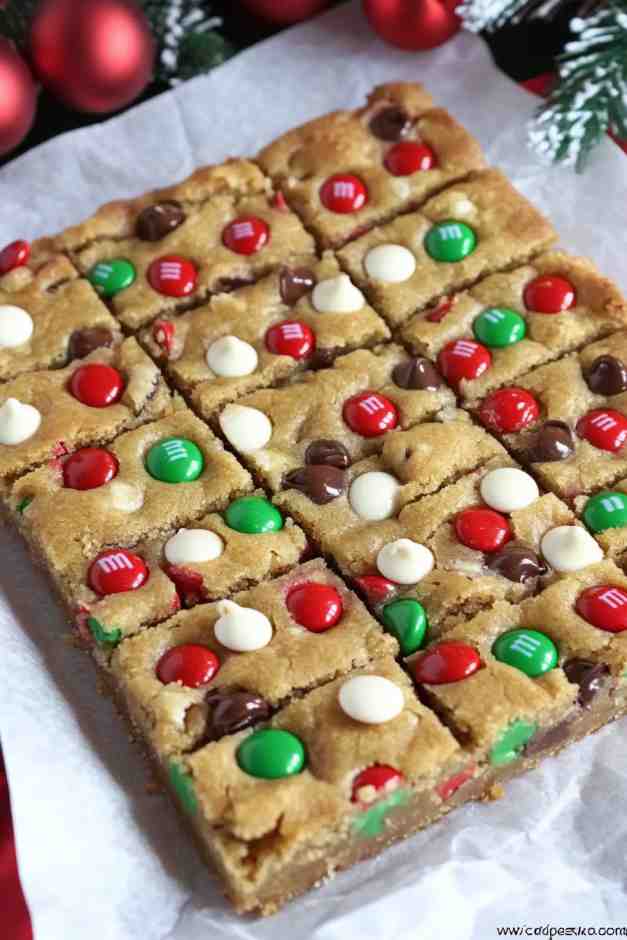 Christmas Cookie Bars