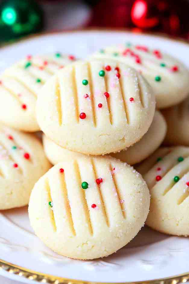 Easy Shortbread Cookies Recipe