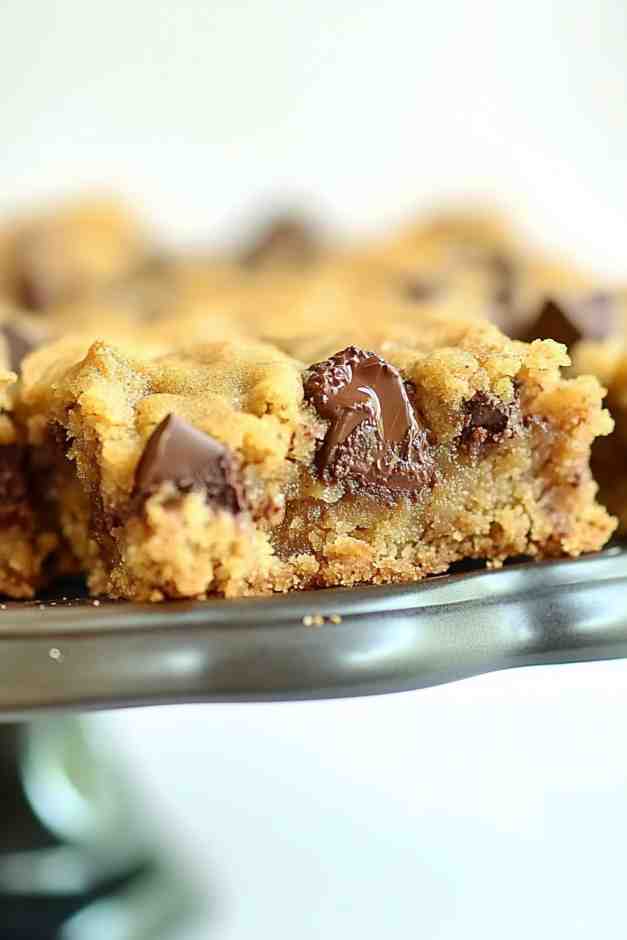 Peanut Butter Cookie Gooey Bars