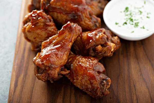 How To Make Oven Baked BBQ Chicken Wings recipe