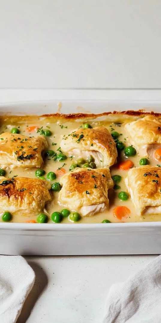 One-Pan Chicken Pot Pie Bake