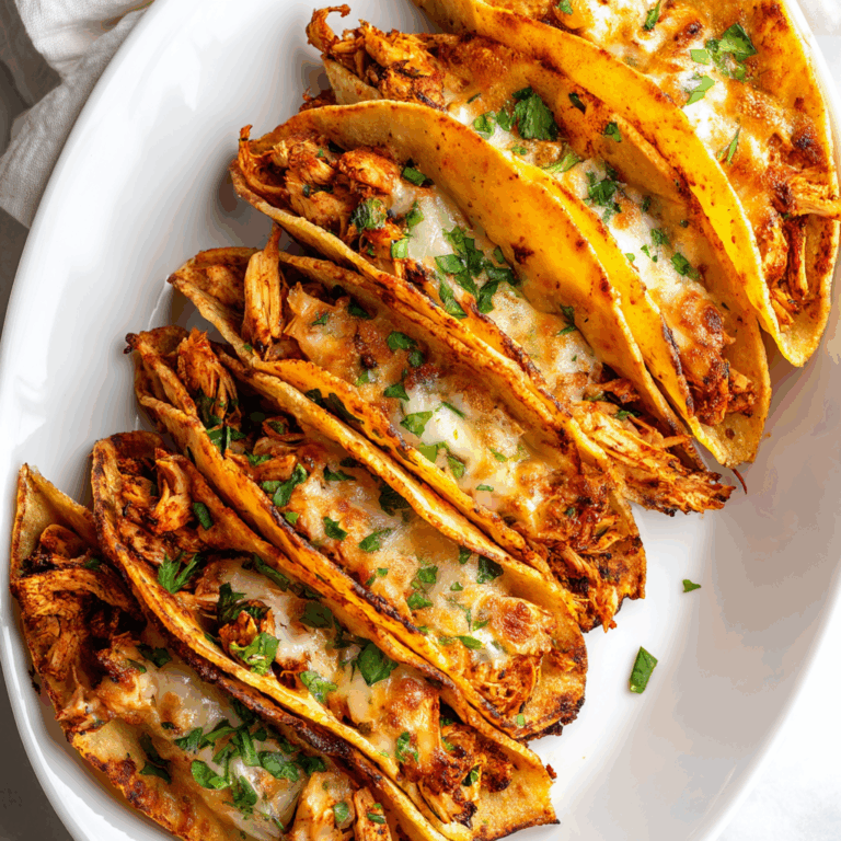 Crispy Oven-Baked Street Tacos