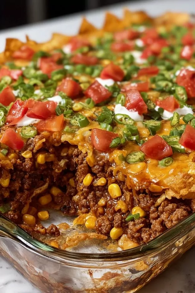 Walking Taco Casserole