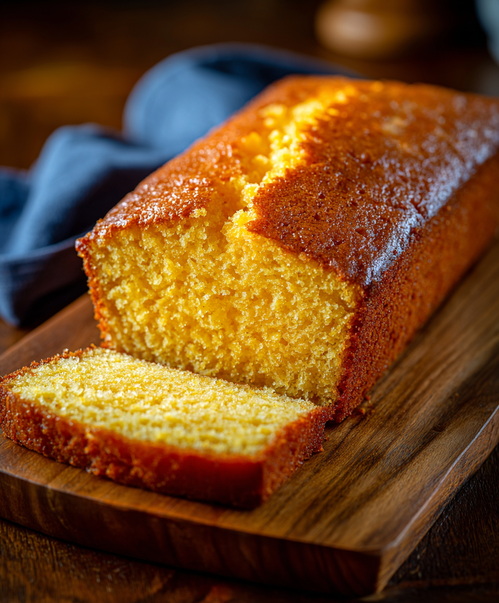 Amish Cornbread With Sour Cream