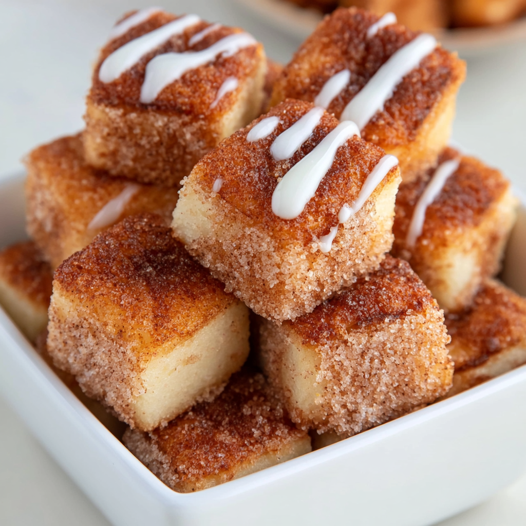 Angel Cake Churro Bites