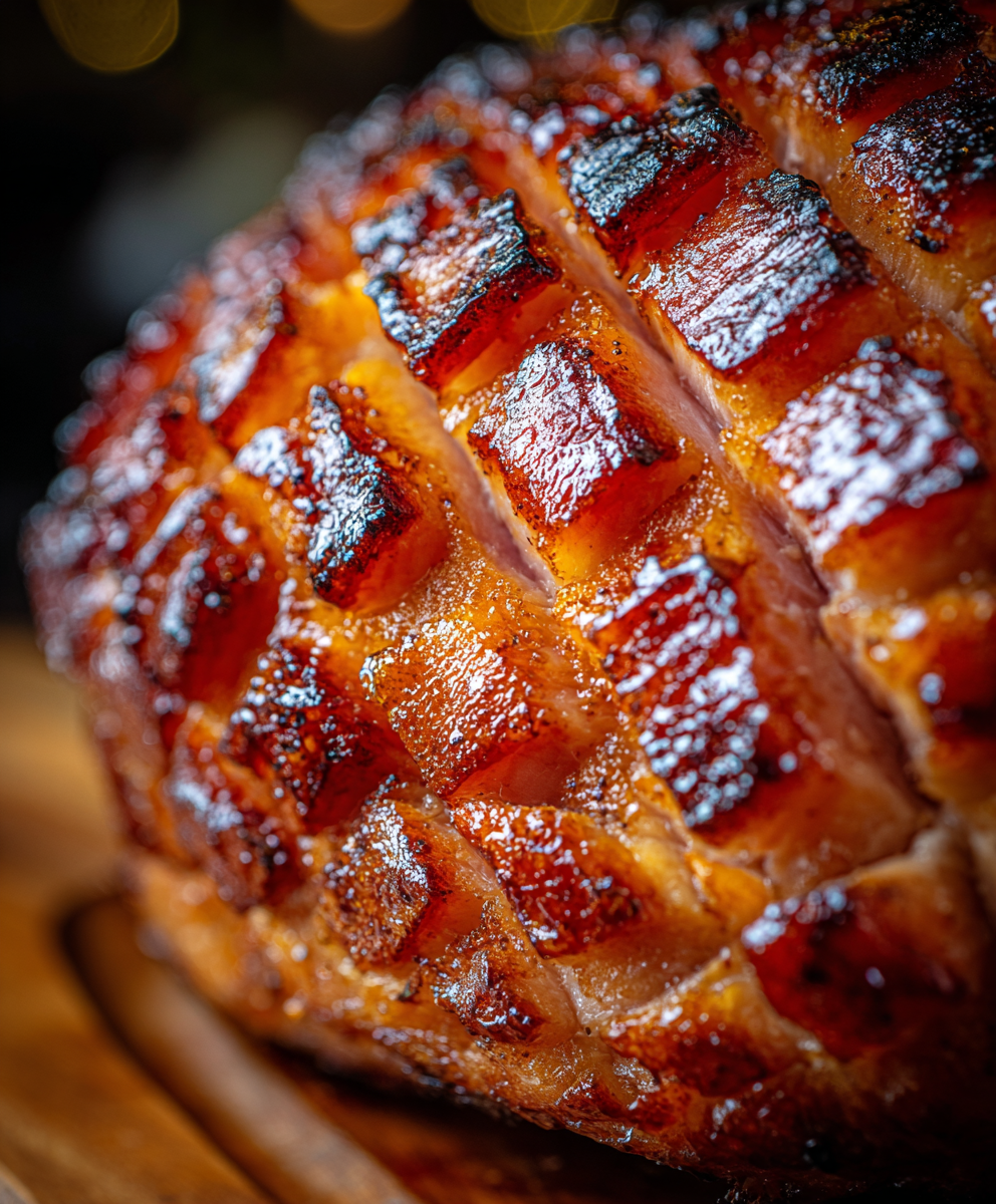 Brown Sugar Pineapple Baked Ham