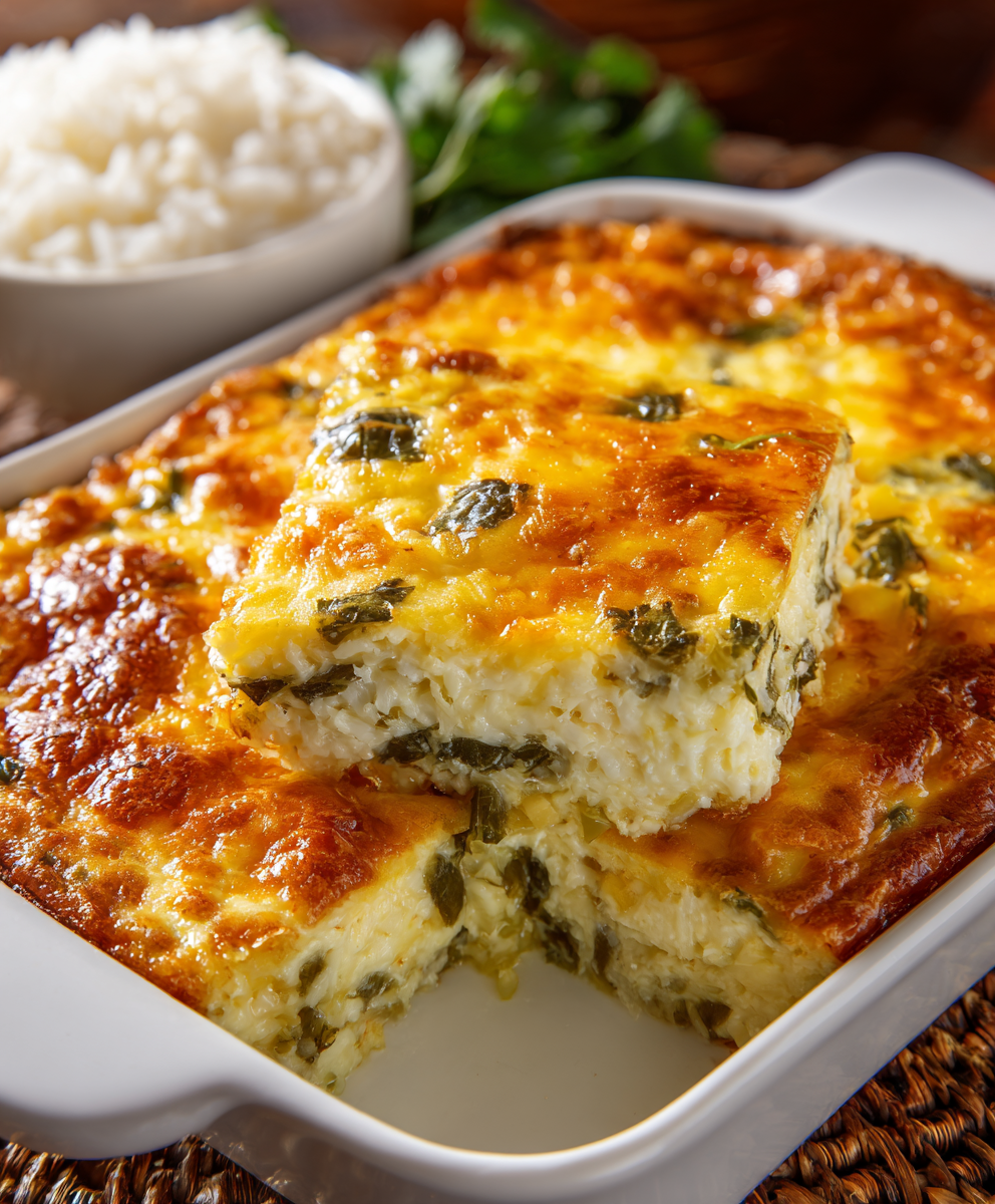 Cheesy Chile Relleno Egg Casserole
