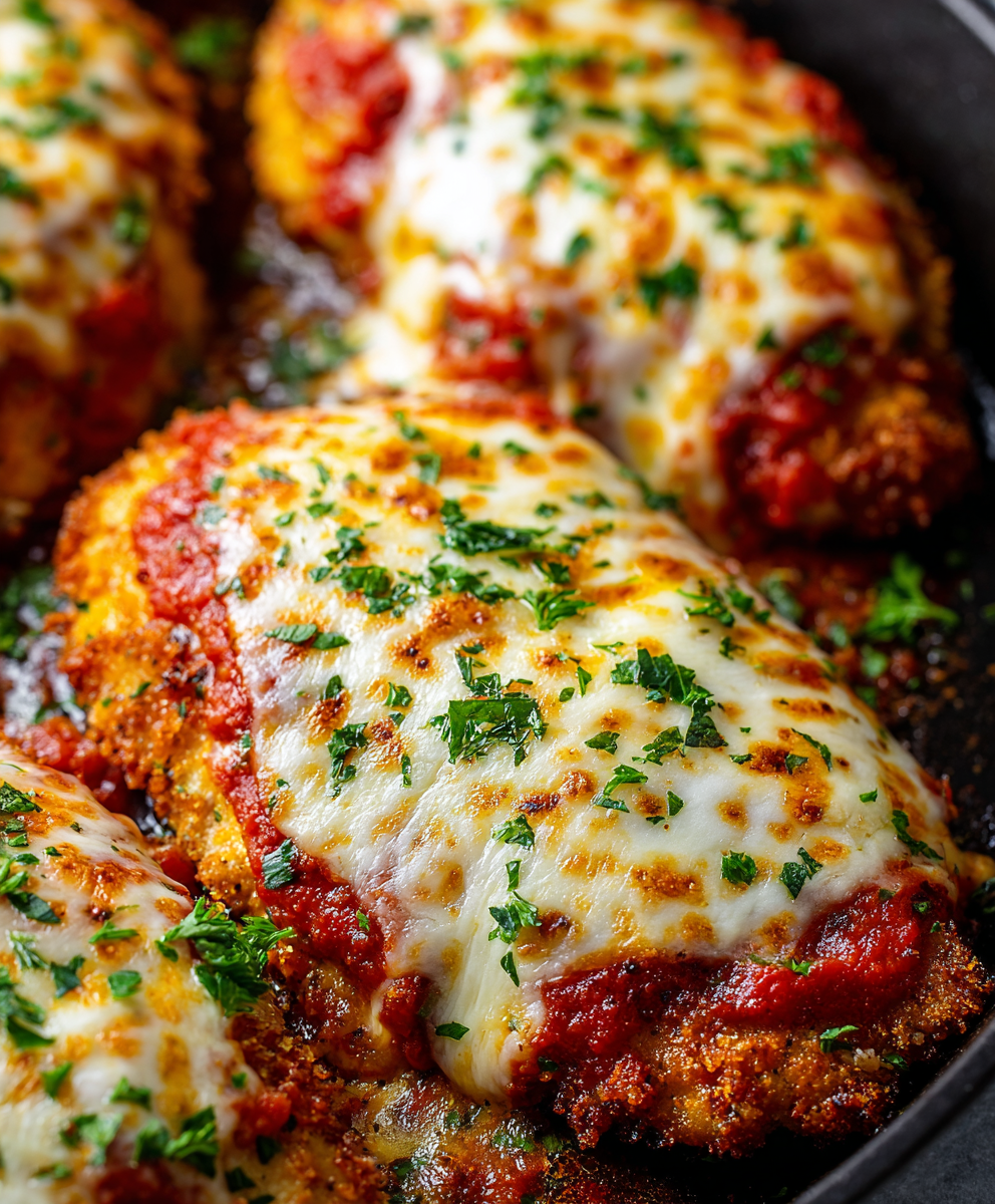 Cheesy Mozzarella Chicken Dish