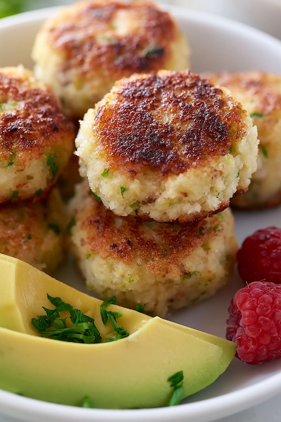 Chicken and Broccoli Nuggets for Baby