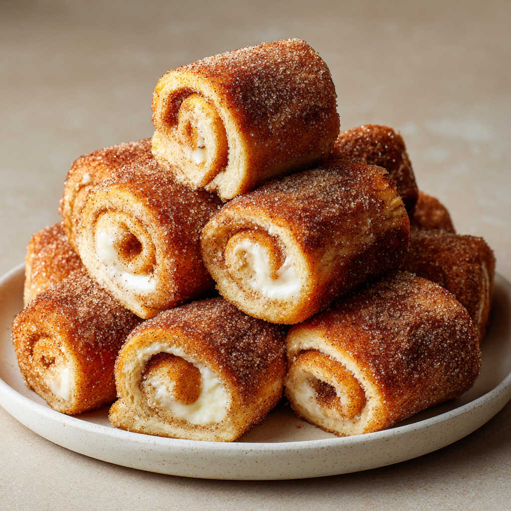 Cinnamon Sugar Cream Cheese Rolls (5-Ingredient Shortcut)