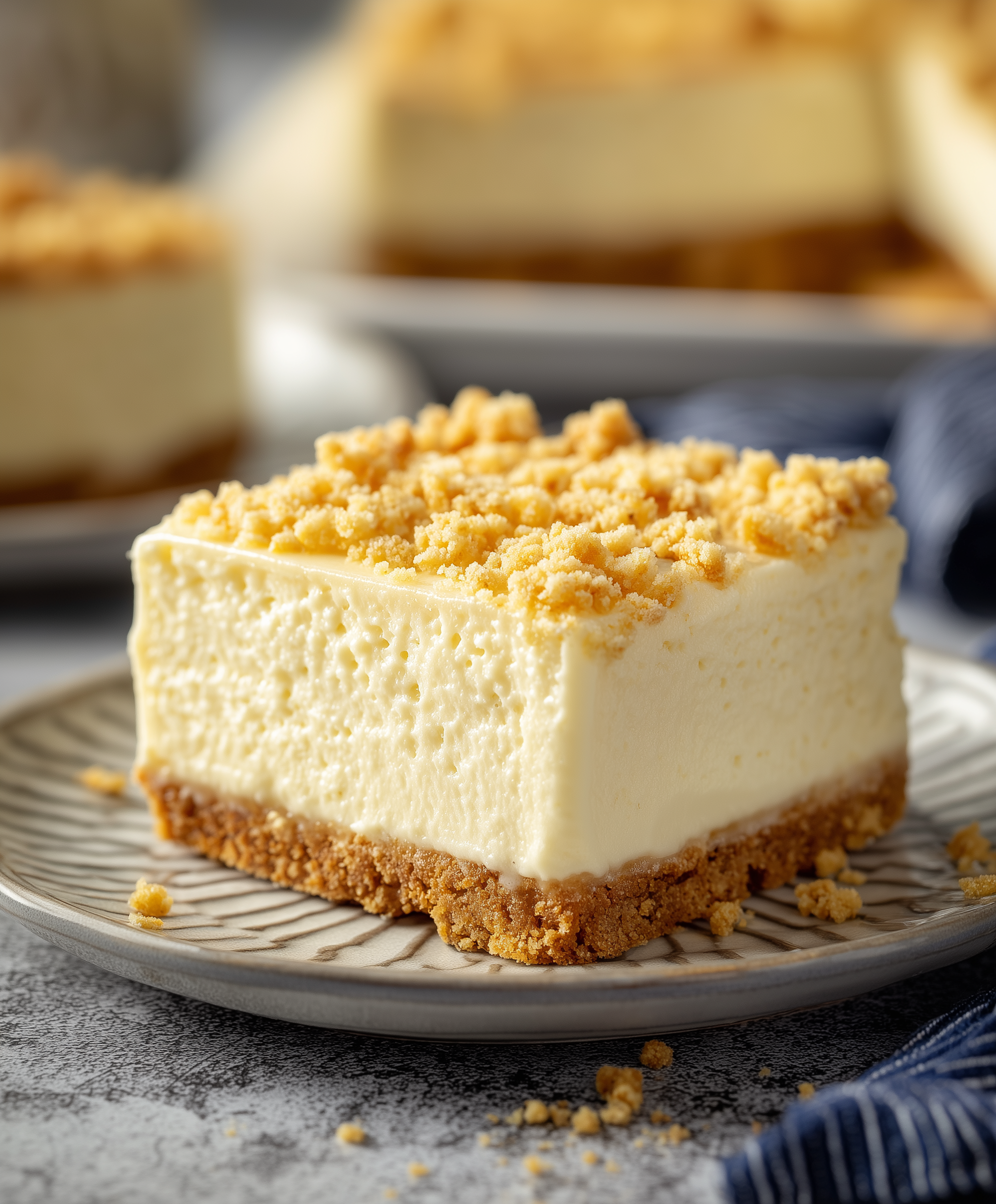 Classic No-Bake Cheesecake Bars